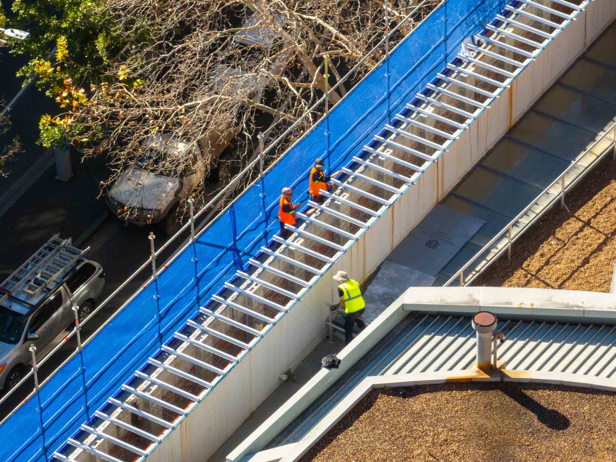 Emergency Roof Repairs work on a Sydney roof
