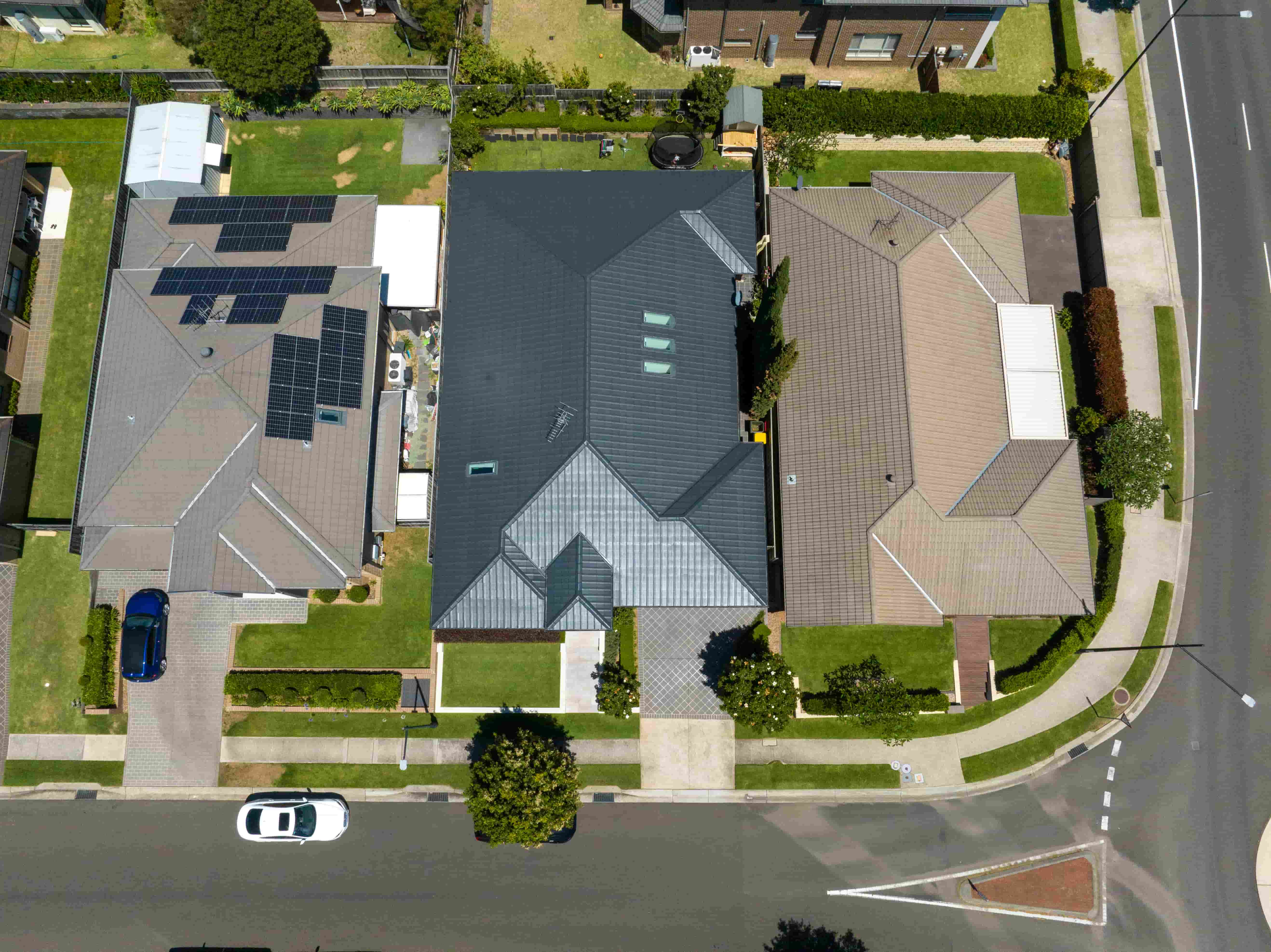 Roof repair work in Gladesville, Sydney