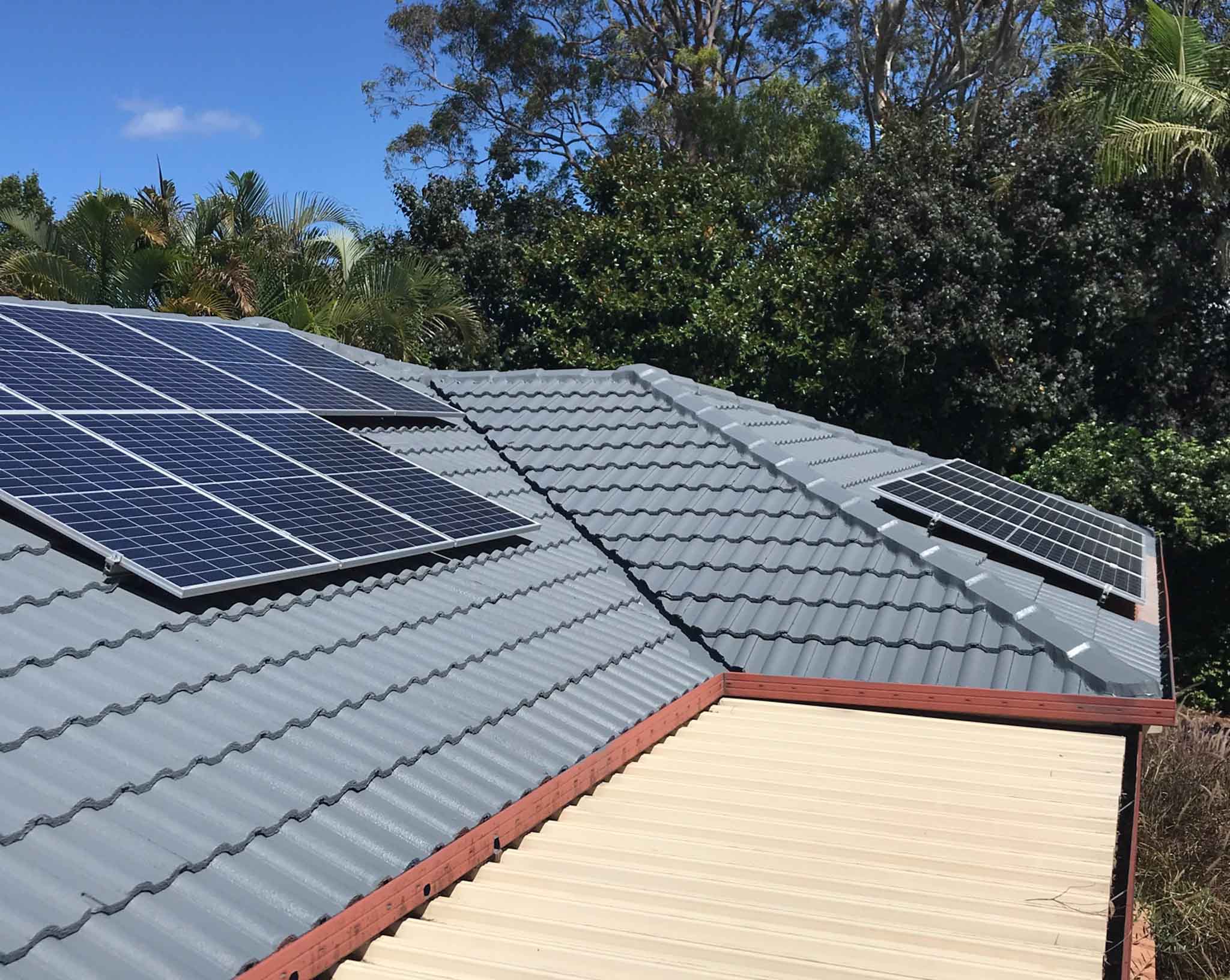 Roof Leak Detection work on a Sydney roof